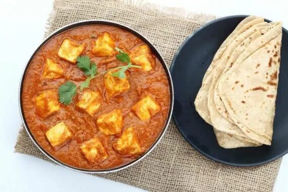 Paneer Masala (3 chapatti)