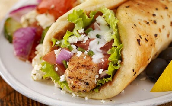 Chicken mayo roll